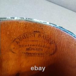 GENUINE JACK BOOTS WW2 GERMAN WH ARMY WSS LUFT OFFICERS Black Leather Munich Old