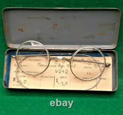 GERMAN WEHRMACHT MASKEN BRILLE WW2 VINTAGE 1943 y