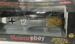 GERMAN WWII Messerschmitt ME-109E 118 Scale Plane w Pilot Ultimate Soldier