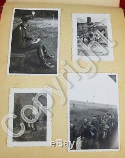Genuine Original WW2 German RAD Photograph Album Containing Picture Of Dunkirk