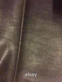 Genuine WW2 1939 vintage RARE Leather pants trousers German sz large U-boat