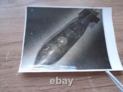 German 100 Kilo Bomb Uxb Photograph Original! Raf Ww2