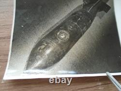 German 100 Kilo Bomb Uxb Photograph Original! Raf Ww2
