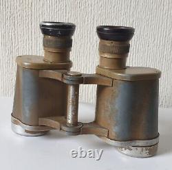 German 6x30 Dienstglas Binoculars Original Tropical Camo Paint 1940-44 WW2 WW11