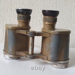 German 6x30 Dienstglas Binoculars Original Tropical Camo Paint 1940-44 WW2 WW11