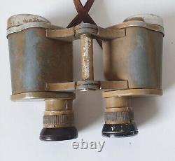 German 6x30 Dienstglas Binoculars Original Tropical Camo Paint 1940-44 WW2 WW11