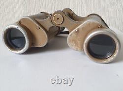 German 6x30 Dienstglas Binoculars Original Tropical Camo Paint 1940-44 WW2 WW11