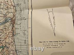 German Army WW2 Maps 1938 England, Scotland, Wales, complete original set of 74