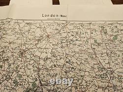 German Army WW2 Maps 1938 England, Scotland, Wales, complete original set of 74