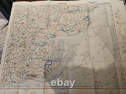 German Army WW2 Maps 1938 England, Scotland, Wales, complete original set of 74