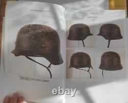 German Camouflaged Helmets of WWII WW2 Book