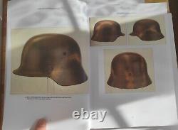 German Camouflaged Helmets of WWII WW2 Book