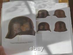 German Camouflaged Helmets of WWII WW2 Book