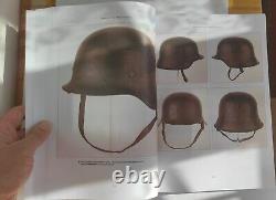 German Camouflaged Helmets of WWII WW2 Book