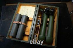 German Carl Zeiss WW2 S. F. 14Z Trench Periscope Binoculars with kit
