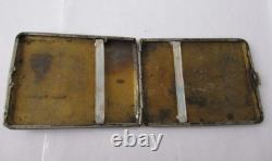 German Cigarette Case Afrika Korps WW2 Panzer Regiment