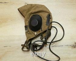 German Helmet Lkps 101 Flying Pilot Hat Luftwaffe Siemens Ww2