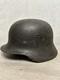 German Helmet M40 WW2 original paint (without restoration) WWII size 64