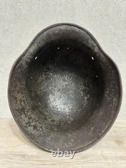 German Helmet M40 WW2 original paint (without restoration) WWII size 64