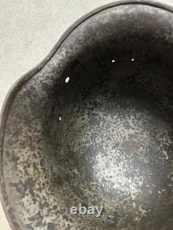 German Helmet M40 WW2 original paint (without restoration) WWII size 64