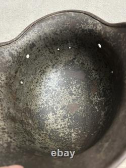 German Helmet M40 WW2 original paint (without restoration) WWII size 64