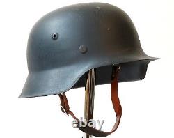 German Helmet M42 Original WW2 helmet German Air Force LARGE SIZE 59cm Liner