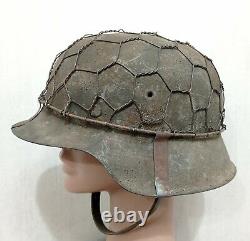 German Helmet M42 WW2 Combat helmet M 42 WWII size 64
