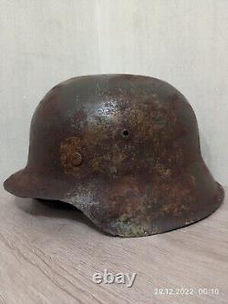 German Helmet M42 WW2 Combat helmet M 42 WWII size 66