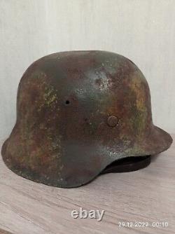 German Helmet M42 WW2 Combat helmet M 42 WWII size 66