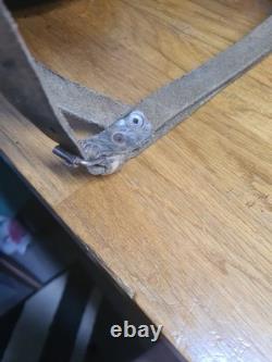 German Helmet Post Ww2 Original Border Guards Helmet With Carrying Strap BGS