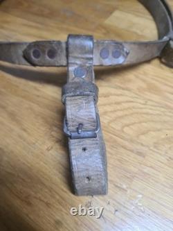 German Helmet Post Ww2 Original Border Guards Helmet With Carrying Strap BGS