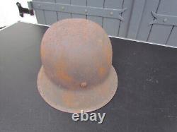 German Helmet Shell Model 1942 Original WH SS LW KM 1942-1945 WW2