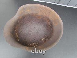 German Helmet Shell Model 1942 Original WH SS LW KM 1942-1945 WW2