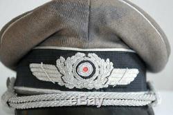 German Luftwaffe original WWII visor cap