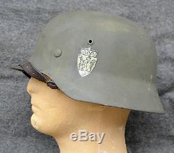 German M35 Helmet Original WW2