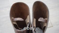 German Marching Combat Boots Leather Nailed Sole Rare 100% Original Ww2