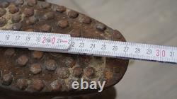 German Marching Combat Boots Leather Nailed Sole Rare 100% Original Ww2