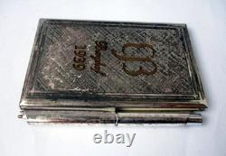 German Notebook Berghof EB 1939 Silvered WW2 marked
