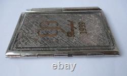 German Notebook Berghof EB 1939 Silvered WW2 marked
