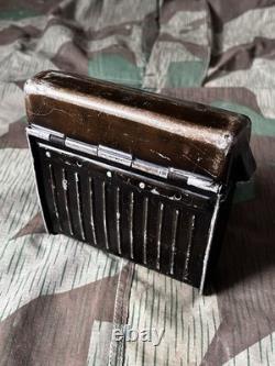 German Original Wehrmacht Pbz. 39 Mag Equipment Tin