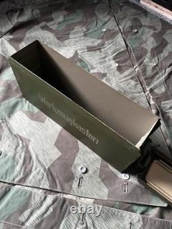 German Original Ww2 Mg Werkzeugkasten Waffenmeister Tool Kit Box