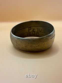 German Panzer IV Tanker's Ring / Ring (1940). Wehrmacht. Ww2