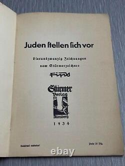 German Pre Ww2 Illustrated 1934 Book First Volume Extremely Rare