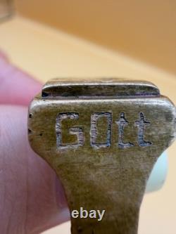 German Soldier's Brass Ring 1940, from World War II