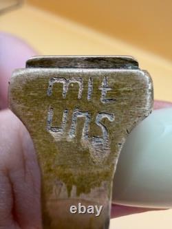 German Soldier's Brass Ring 1940, from World War II