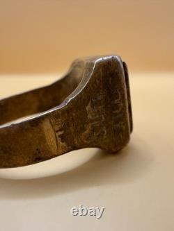 German Soldier's Brass Ring 1940, from World War II