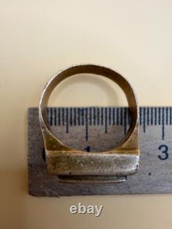 German Soldier's Brass Ring 1940, from World War II