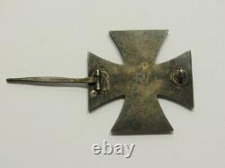 German Third Reich 1939 WWII Iron Cross I klass Ring Original