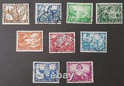 German Third Reich Original Stamps 1933 Wagner Opera Complete Set CV £39o