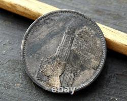 German WW2 100 % Original 5 Mark Silver coin with Deutches Reich (1934)